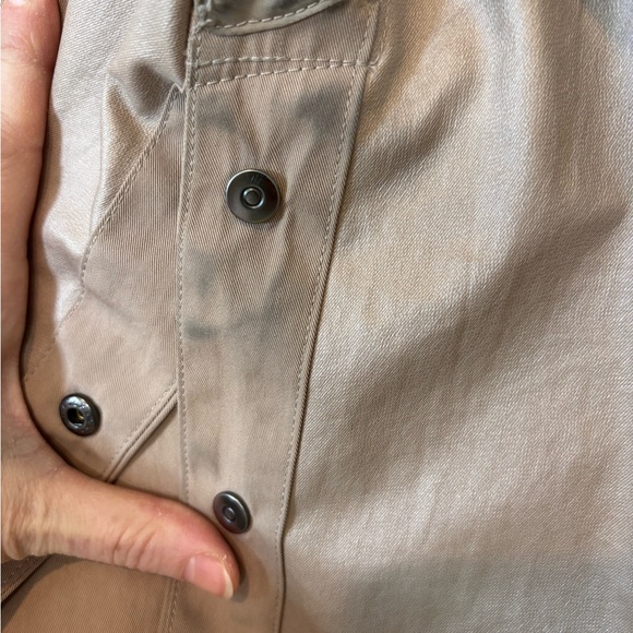 Indi & Cold LONG CAPE TRENCHCOAT in mocha - Picture 9 of 11